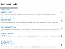 Tablet Screenshot of csakmostelado.blogspot.com