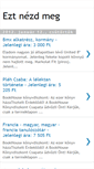 Mobile Screenshot of eztnezdmegma.blogspot.com