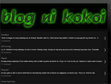 Tablet Screenshot of blognikokoi.blogspot.com