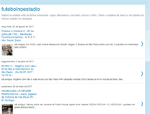 Tablet Screenshot of futebolnoestadio.blogspot.com
