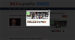 Desktop Screenshot of biographysbooks.blogspot.com