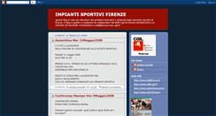 Desktop Screenshot of impiantisportivifirenze.blogspot.com