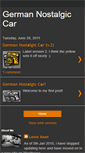 Mobile Screenshot of germannostalgiccar.blogspot.com