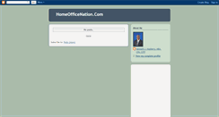 Desktop Screenshot of homeofficenation.blogspot.com