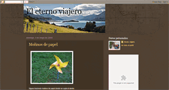 Desktop Screenshot of el-eterno-viajero.blogspot.com