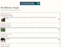Tablet Screenshot of mybalconyjungle.blogspot.com