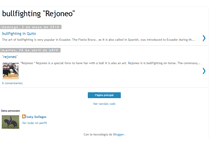 Tablet Screenshot of bullfightingrejoneo.blogspot.com