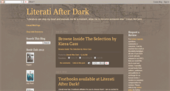 Desktop Screenshot of literatiafterdark.blogspot.com