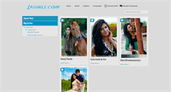 Desktop Screenshot of lkgirls.blogspot.com