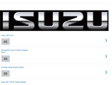 Tablet Screenshot of isuzu-gallery.blogspot.com