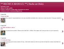 Tablet Screenshot of hecho-a-manocl.blogspot.com