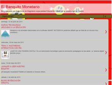 Tablet Screenshot of banquitomonetario.blogspot.com