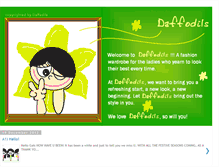 Tablet Screenshot of i-love-daffodils.blogspot.com
