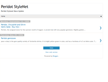 Tablet Screenshot of peridotgems.blogspot.com