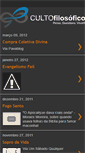 Mobile Screenshot of cultofilosofico.blogspot.com