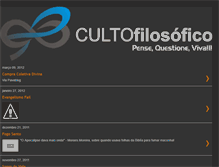 Tablet Screenshot of cultofilosofico.blogspot.com