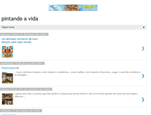 Tablet Screenshot of pintandoavida.blogspot.com