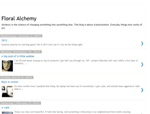 Tablet Screenshot of floralalchemy.blogspot.com