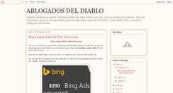 Desktop Screenshot of ablogadosdeldiablo.blogspot.com