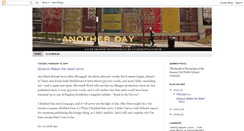 Desktop Screenshot of anotherdayat.blogspot.com