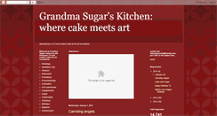 Desktop Screenshot of grandmasugarskitchen.blogspot.com