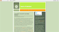 Desktop Screenshot of bestofdenton.blogspot.com