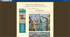 Desktop Screenshot of plastic-soldiers.blogspot.com