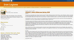 Desktop Screenshot of ironlegions.blogspot.com