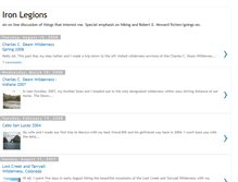 Tablet Screenshot of ironlegions.blogspot.com