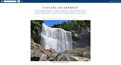 Desktop Screenshot of niagaraescarpment.blogspot.com