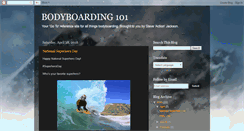 Desktop Screenshot of bodyboarding101.blogspot.com