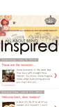 Mobile Screenshot of allaboutbeinginspired.blogspot.com