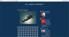 Desktop Screenshot of aboutaircraft.blogspot.com