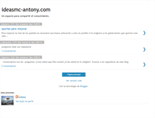 Tablet Screenshot of ideasmc-antony.blogspot.com