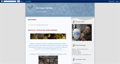 Desktop Screenshot of ceramicasyerbes.blogspot.com