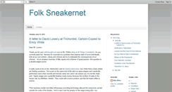 Desktop Screenshot of folksneakernet.blogspot.com