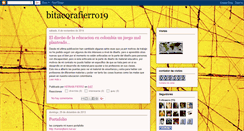 Desktop Screenshot of bitacorafierro19.blogspot.com