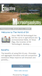 Mobile Screenshot of effectivemicrobes.blogspot.com