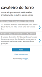 Mobile Screenshot of cavaleirodoforro.blogspot.com