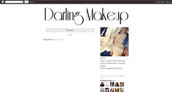 Desktop Screenshot of darlingmakeup.blogspot.com