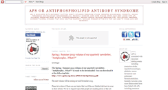 Desktop Screenshot of antiphospholipidantibody.blogspot.com