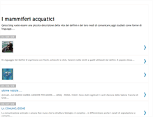Tablet Screenshot of imammiferiacquatici.blogspot.com