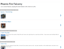 Tablet Screenshot of phoenixfirefalconry.blogspot.com