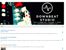 Tablet Screenshot of downbeatstudio.blogspot.com