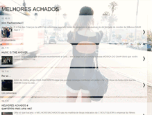 Tablet Screenshot of melhoresachados.blogspot.com