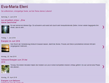 Tablet Screenshot of eva-maria-eleni.blogspot.com