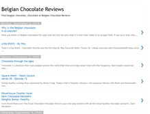 Tablet Screenshot of belgian-chocolate-reviews.blogspot.com