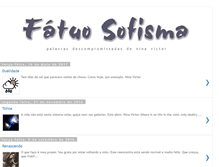 Tablet Screenshot of fatuosofisma.blogspot.com