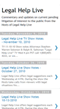 Mobile Screenshot of legalhelpshow.blogspot.com