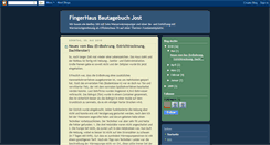 Desktop Screenshot of bautagebuch-jost.blogspot.com